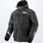 Men's Expedition X Ice Pro Jacket XL Black/Black Camo