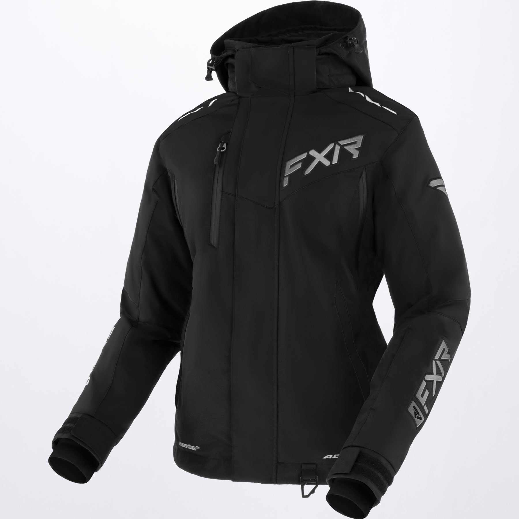 Women's Edge Jacket Black/Silver Mel's Outdoors