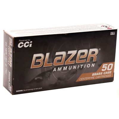 CCI Blazer Brass 40 S&W 180GR CCI-5220