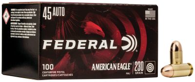 Federal American Eagle Handgun 45Acp 230Gr