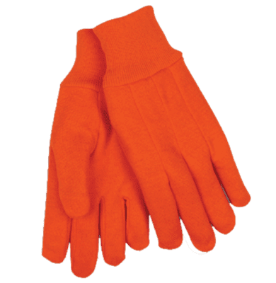 Kinco Orange Jersey Gloves Lg