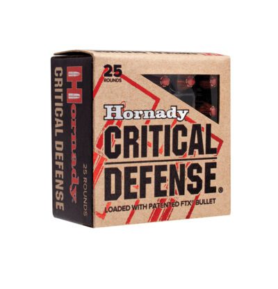 Hornady 45 Auto 185 gr FTX Critical Defense