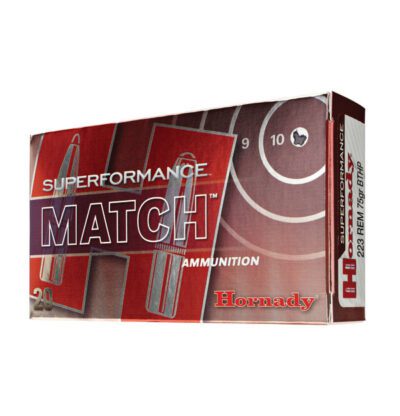 5.56 NATO 75 gr BTHP Superformance® Match™
