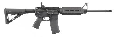 Side View of Ruger AR-556 MOE 5.56 NATO 16.1" bbl 8515