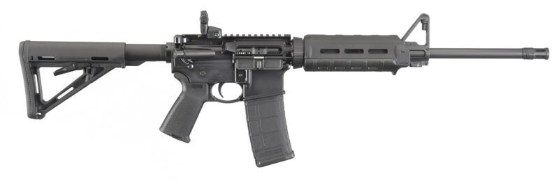 Side View of Ruger AR-556 MOE 5.56 NATO 16.1" bbl 8515