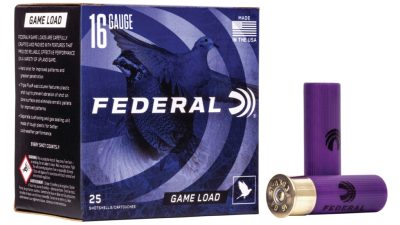 Federal 16GA Game Loads, 2-3/4", 6 Shot (H1606)