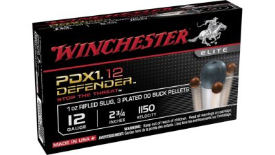 Winchester Supreme 12Ga Defender Ammo, 2-3/4", 1oz. (S12PDX1)