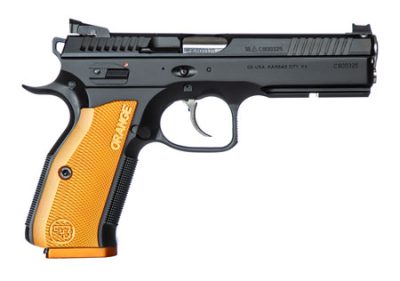 CZ-USA Shadow 2 9mm Luger 91249 4.89" 17+1 Orange Grip