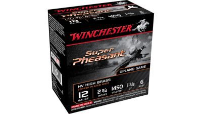 Winchester Super X 12Ga Lead Centerfire, 2-3/4", 1-3/8OZ. (X12PHV6)
