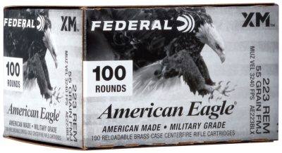 Federal American Eagle Rifle 223 Rem