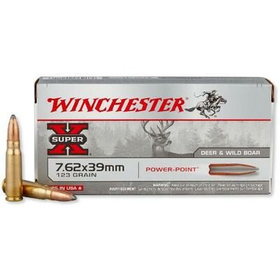 Winchester Super X 7.62X39MM 123GR