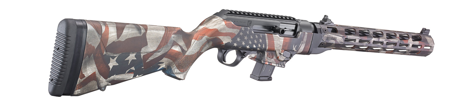 Ruger Pc Carbine 9mm American Flag 9127 Mels Outdoors