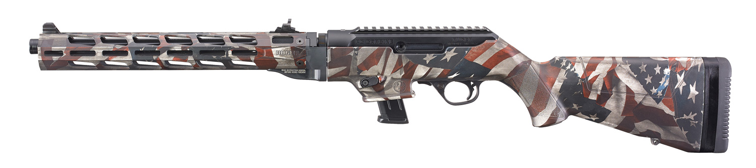 Ruger Pc Carbine 9mm American Flag 9127 Mels Outdoors