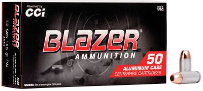 CCI Blazer Aluminum 40 S&W