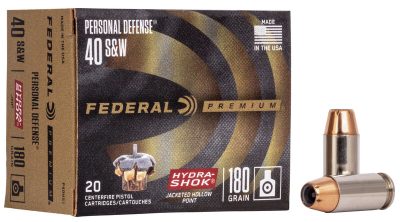 Federal Premium Personal Defense 40 S&W