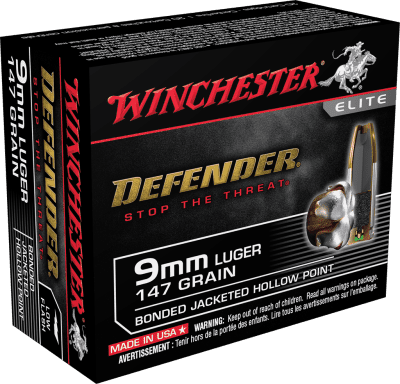 Winchester Defender 9mm 147GR