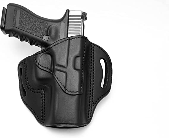 Details about   TAGUA Premium Black Leather RH OWB Open Top Belt Holster for 5" 1911 ROCK ISLAND 