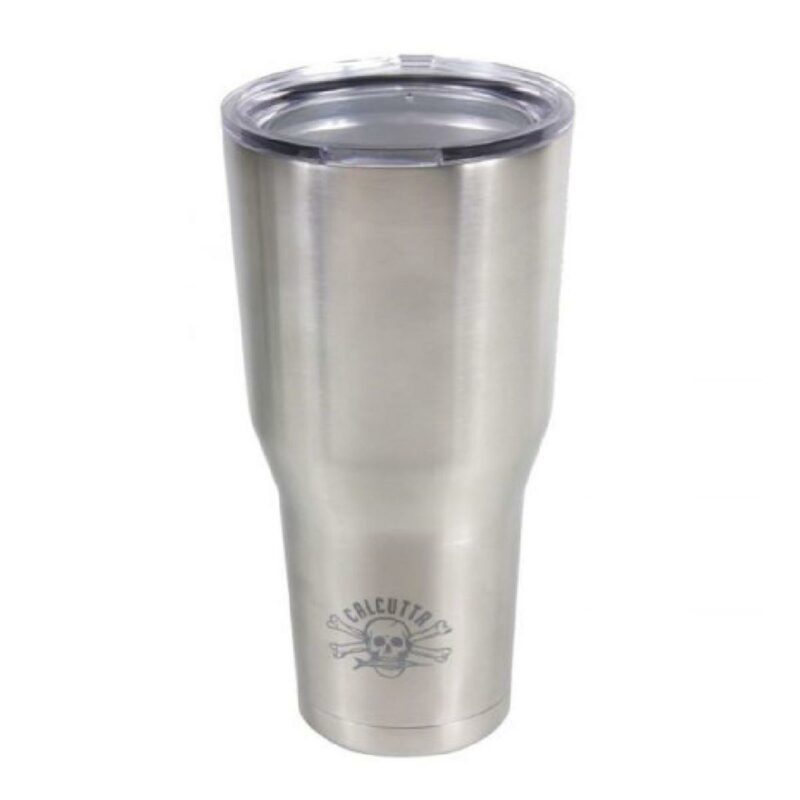 Calcutta Stainless Steel Double-Wall Traveler Tumbler, 30 oz. Cup w/Lid ...