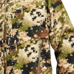 close-up of Sitka jacket pattern