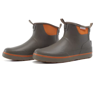 Grundens Deck-Boss Ankle Boots provide 100% comfortable waterproof design.