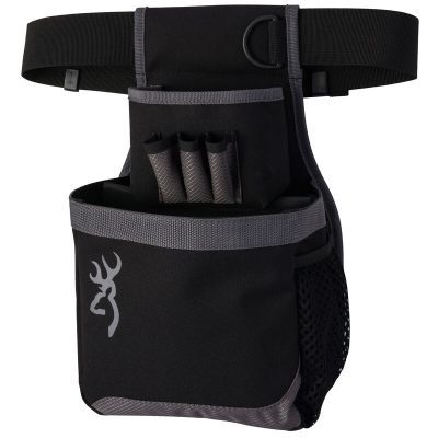 Browning Flash Shell Pouch Nylon Black and Gray