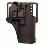 BLACKHAWK! SERPA CQC Concealment Holster with OWB Paddle/Belt Loop for CZ 75/75B/75, SP01/85/85B Right Hand Polymer Matte Black Finish