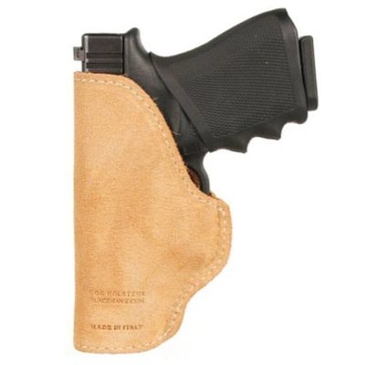 BLACKHAWK! 1911 Officer's 3.5" Tuckable Inside the Pants Holster Right Hand Leather Tan 421602BN-R