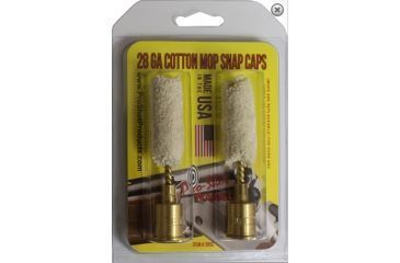 Pro-Shot Brass Snap Caps With Wool Mops 28 GA