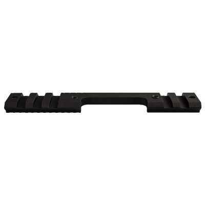 CZ USA Weaver Adapter Rail Converts 11mm Dovetail to Weaver For CZ 452/455 Rifles Machined Aluminum Matte Black