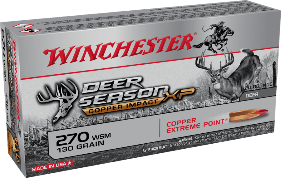 WINCHESTER COPPER IMPACT 270 WSM