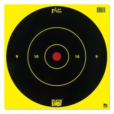 Pro-Shot Splatter Shot 12" Flueorescent Bull's-eye