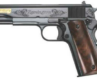 Remington 1911 R1 Centennial Limited Edition 45 ACP 5" Barrel 7 Rounds Walnut Grips Blue Finish Semi Automatic Pistol