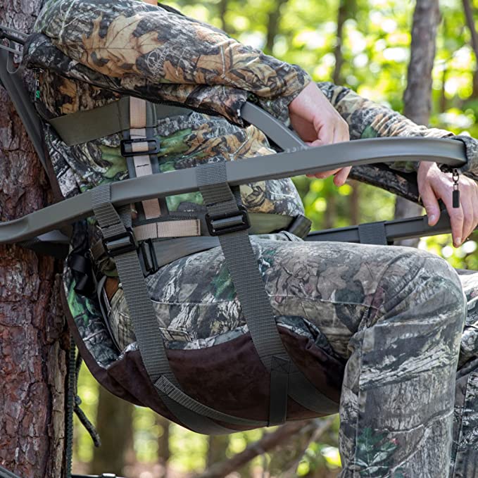 Summit Treestands Goliath SD Climbing Treestand, Mossy Oak Mel's Outdoors