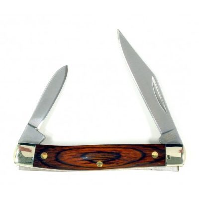 RUKO FOLDING KNIFE 2-3/4" BLADE W/PAKKAWOOD HANDLE #RUK0067