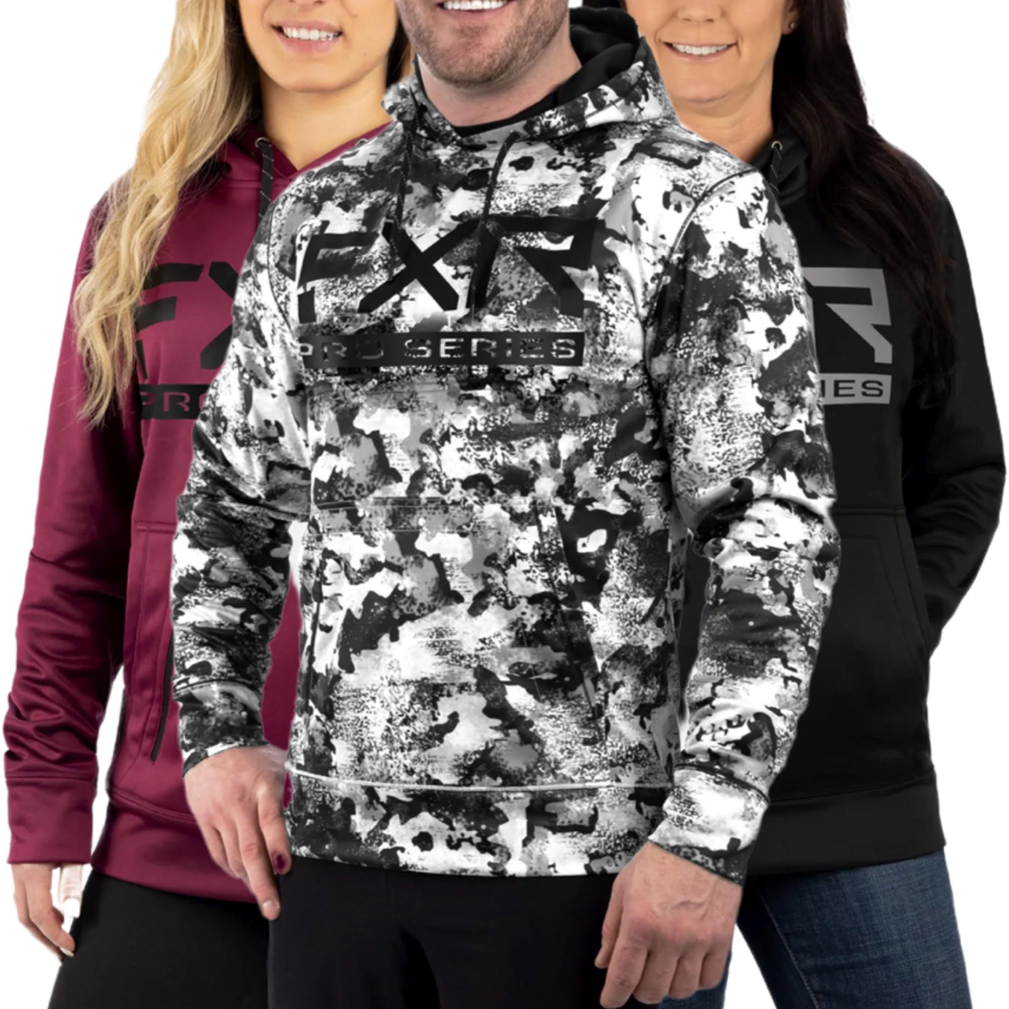 FXR unisex pro tech pullover hoodie