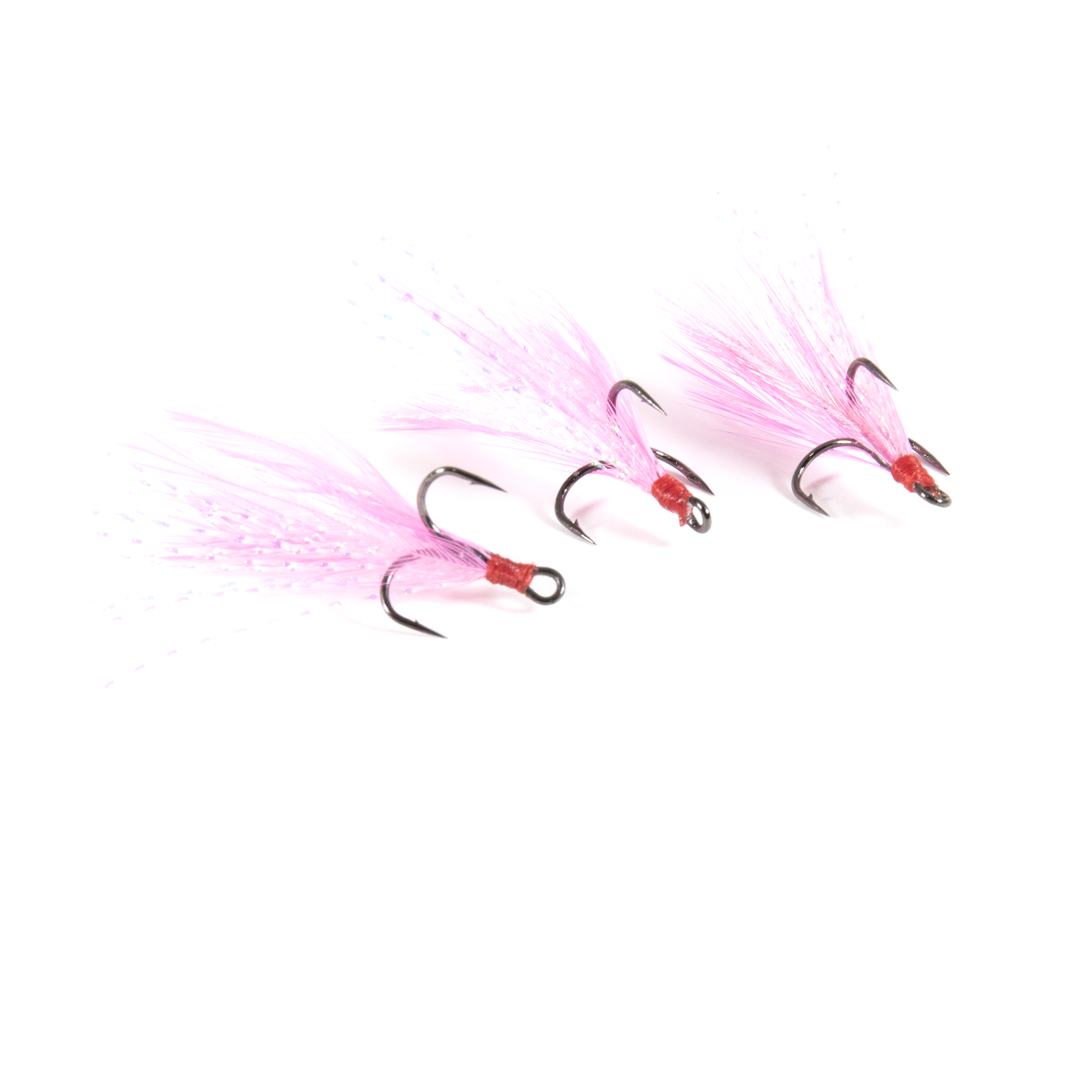 Clam Feathered Gaff Treble Hooks Mel's Outdoors