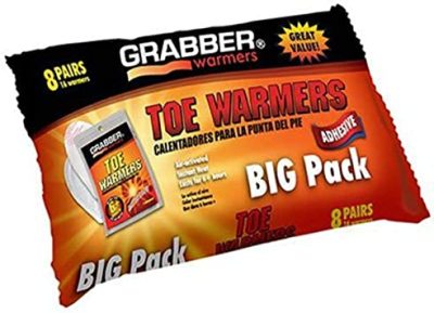 Grabber Toe Warms 8 pairs