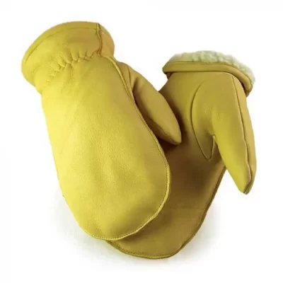 Hand Armor Deerskin Sherpa Lined Glove
