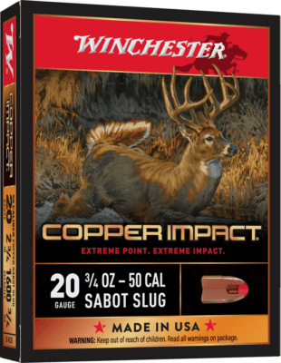 Winchester 20ga Sabot Slug 2.75"
