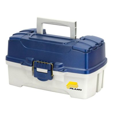 Plano Two-Tray Tackle Box Blue/White