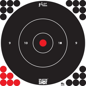 Pro-Shot White Bullseye Target