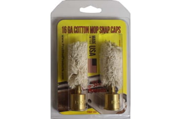 Pro-Shot Brass Snap Caps With Wool Mops 16GA