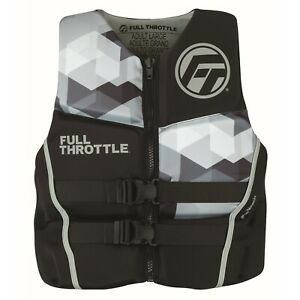 Full Throttle Men's Rapid-Dry Flex-Back Life Jacket
