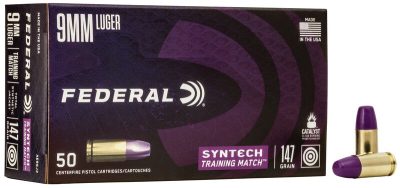 Federal Syntech Training Match 9MM Luger