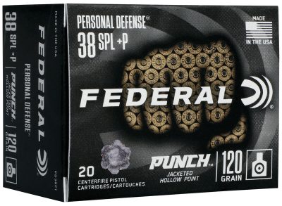 Federal Personal Defense Punch .38 SPL +P