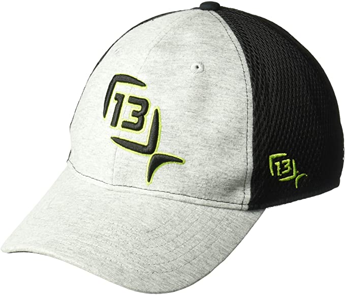 13 Fishing Mr. Wilson Fitted Cap - Heather/Lime - L/XL
