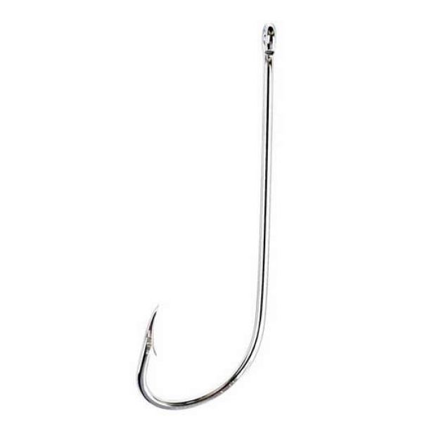 Eagle Claw Long Shank Offset Hook - Bronze Size 6 - Mel's Outdoors