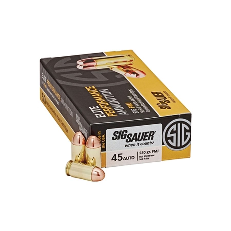 Sig Sauer 45ACP 230GR FMJ