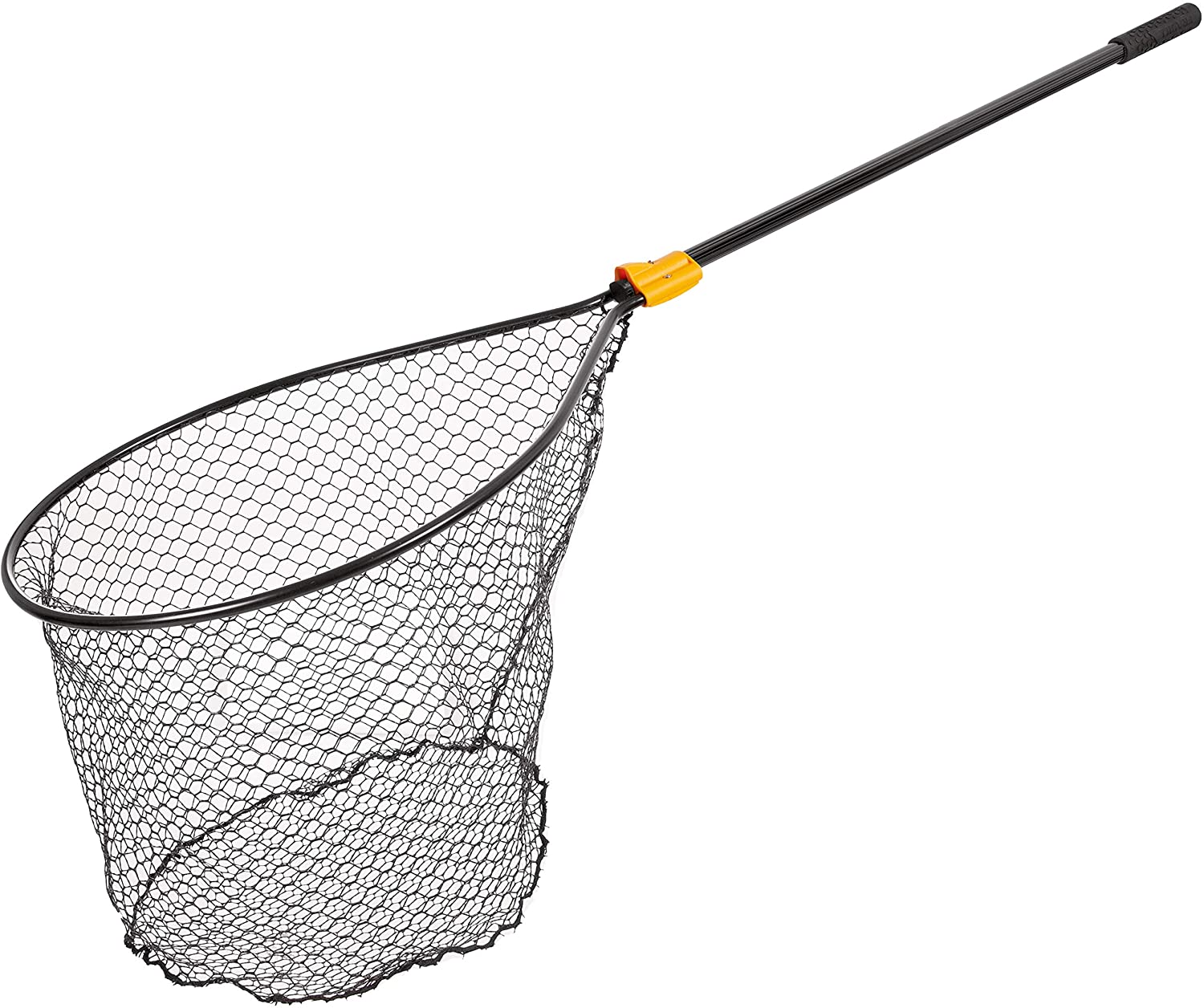 Frabill Conservation Slide Handle Net, Teardrop Hoop Size: 17 X 19, Sliding  Handle: 36, Netting: Tangle-Free Micromesh