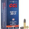 CCI Quiet Load 22LR 40gr - Brick
